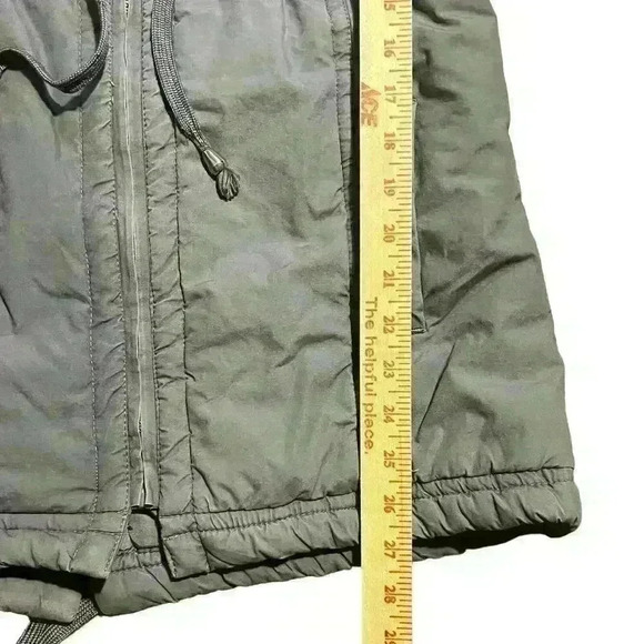 Outback Red Gray Insulated Puffer Jacket Size 34 (Small) Hooded Faux Fur Trim - Picture 6 of 10